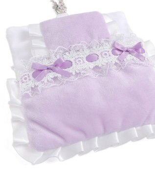 WEGO 【痛バ＆推し活グッズ】ふわふわぬい布団キーホルダー10cm ライトパープル