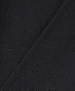 UNFILO 【洗える/シワになりにくい】撥水ナイロンタフタワッシャー ブラック