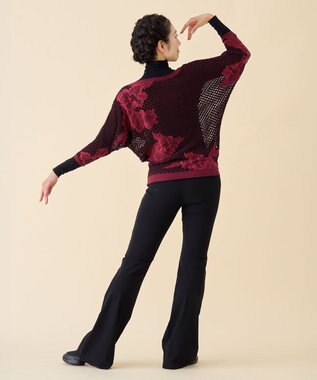 Chacott 【ノーソーイングニット】リバーシブルルーズフィットトップ ブラック