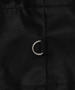 WEGO 【ユニセックス着用ITEM】2ポケットPUドロストナップサック ブラック