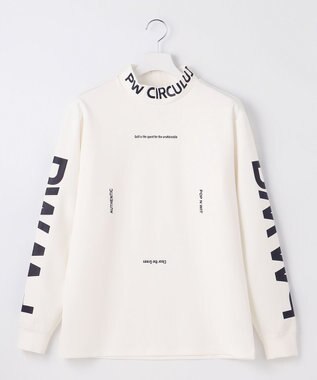 PW CIRCULUS 【イージーケア / 軽量 / 一枚でサマになる】【MEN】 ロングスリーブ モックネック ホワイト系