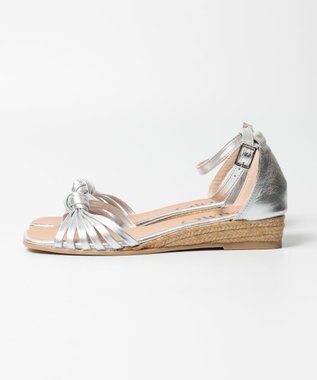 gaimo 【GAIMO/ガイモ】スクエアジュートサンダル シルバー