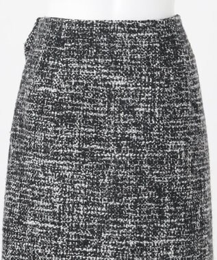 23区 L 【エステータ】NESSO ツイード スカート ブラック系1
