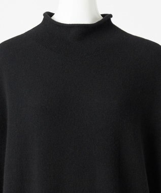 23区 L 【エステータ】マーセライズドウールカシミヤ ニットジレ ブラック系