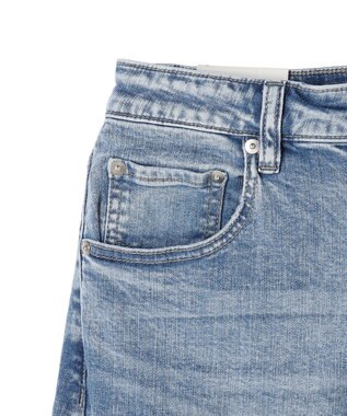 UNFILO 【UNFILO DENIM】バレルレッグデニム ウォッシュブルー