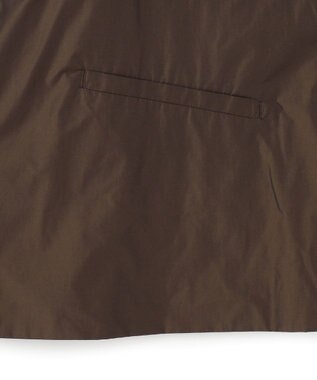 uncrave メモリータフタ ジャケット ブラウン