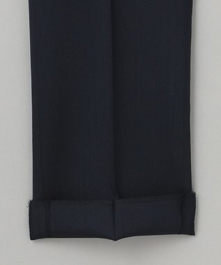 GOTAIRIKU ロングセラー【洗える/折り目加工/シワになりにくい/ウエストアジャスター】ウォッシャブル サマーウール100％パンツ_定番色(ノータック)23/24年モデル ネイビー系