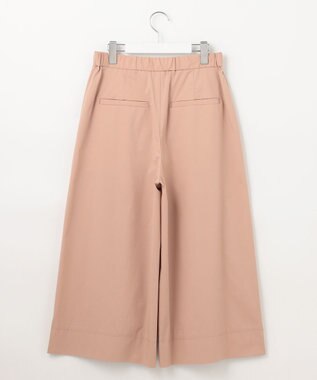 自由区 L 【カタログ掲載・洗える】タックガウチョ パンツ クラウドローズ