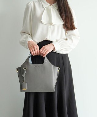 ACE BAGS & LUGGAGE Jewelna Rose アテナ ハンドバッグ ミドルサイズ 16321 ジュエルナローズ ダークグレー