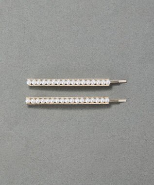 Phoebe 2setプチパールヘアピン ホワイト