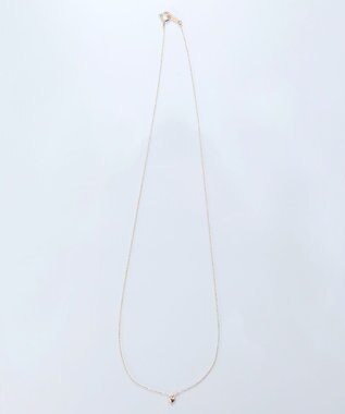 Phoebe 【K10】ワントップハートネックレス/全長:40cm ゴールド