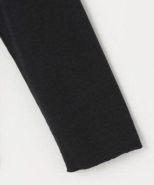 ANY SIS 【洗える】シアーリブ インナー ブラック