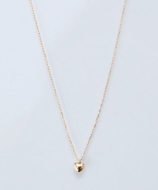 Phoebe 【K10】ワントップハートネックレス/全長:40cm ゴールド