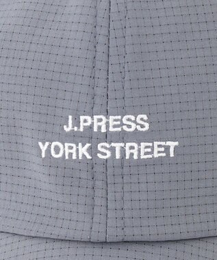 J.PRESS YORK STREET 【UNISEX】ロゴ刺繍キャップ ダルブルー系