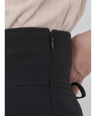 earth music&ecology バックレースアップスカート Dark Brown