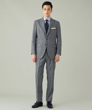 GOTAIRIKU 【山栄毛織】48クロス スーツ ライトグレー系4