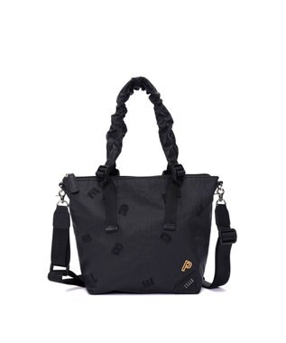 PELLE BORSA 2WAYミニトート Wrinkle リンクル 6523 ブラック