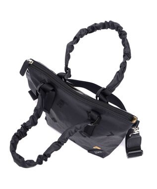 PELLE BORSA 2WAYミニトート Wrinkle リンクル 6523 ブラック