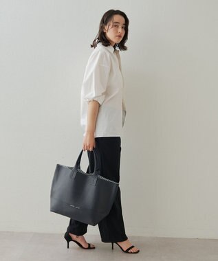 IACUCCI オペラ L CERVO/STAMPA INTERNA ネイビー