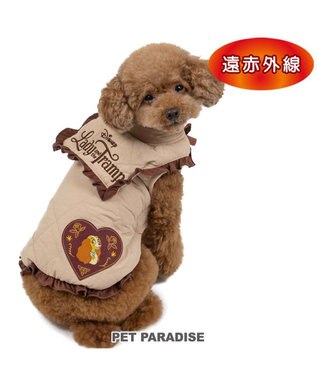PET PARADISE ディズニー わんわん物語 レディ 遠赤軽量ふわベスト 小型犬