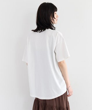 YECCA VECCA 【UVカット】フォトプリントTee Off White
