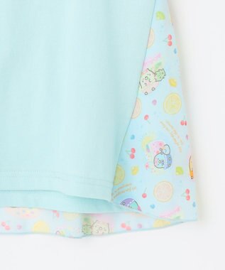 ANY KIDS 【WEB限定/すみっコぐらし】バックシャンTシャツ ライトブルー
