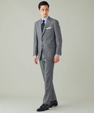 GOTAIRIKU 【山栄毛織】48クロス スーツ ライトグレー系4