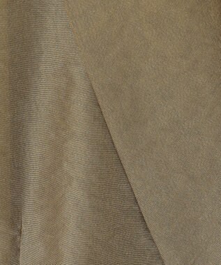 uncrave シアーオーガンジー テーラードジレ カーキベージュ