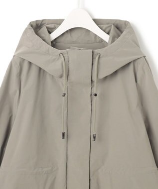 ICB L 【撥水加工】メモリーストレッチタフタ マウンテンパーカー カーキ系