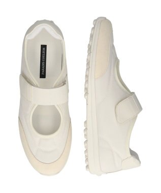 Bridget Birkin 【PARADIS COULEUR】ロープロファイルメリージェーンスニーカー アイボリーコンビ