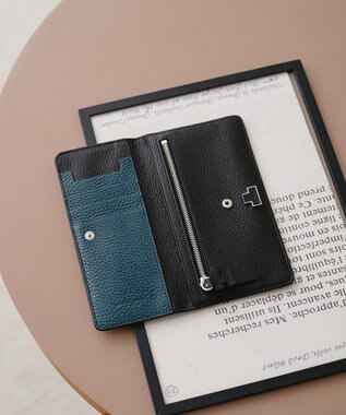 IACUCCI アバ バイカラーロングウォレット CERVO