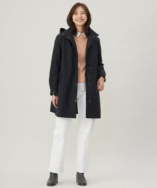 J.PRESS LADIES L 【洗える】BEZコットンナイロン ストライプ シャツカラー ブラウス ピンク×ホワイトストライプ系1