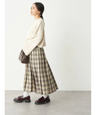 earth music&ecology ワイドスリーブプルオーバー Ivory