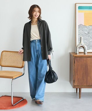 Green Parks ２Ｗａｙベロアタンクトップ Ecru