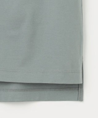 J.PRESS LADIES L ロゴTシャツ ミストグリーン系