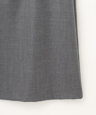 J.PRESS LADIES 【洗える】ANASTASIA milled ワンピース ライトグレー系