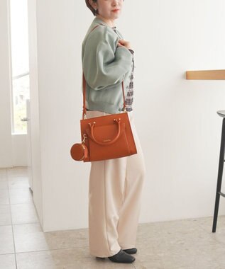 ACE BAGS & LUGGAGE Jewelna Rose ヴィクシー ハンドバッグ 16232 ジュエルナローズ オレンジブラウン