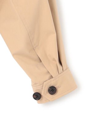 J.PRESS MEN コットンポリエステルポプリン ゴルフジャケット ベージュ系