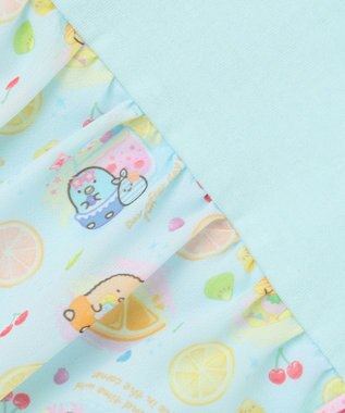 ANY KIDS 【WEB限定/すみっコぐらし】バックシャンTシャツ ライトブルー