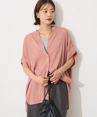CRAFT STANDARD BOUTIQUE ヴィンテージボイルミルフィーユチュニック Pink