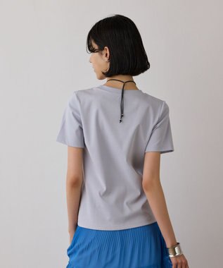 GRACE CONTINENTAL コンパクト天竺トップ ブルー