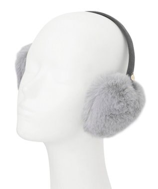 MOONBAT 【ラッピングBOX付き】FURLA ハート型イヤマフ グレー