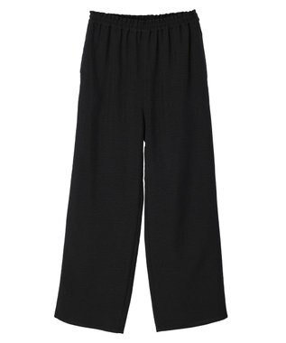 earth music&ecology ギャザーパンツ Black