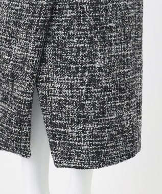 23区 L 【エステータ】NESSO ツイード スカート ブラック系1