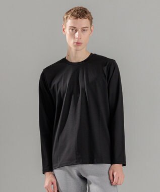 コンパクトストレッチジャージー　クルーネックカットソー