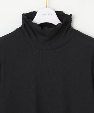 ANY SIS 【洗える】シアーリブ インナー ブラック