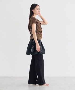 earth music&ecology バルーンスカート Black