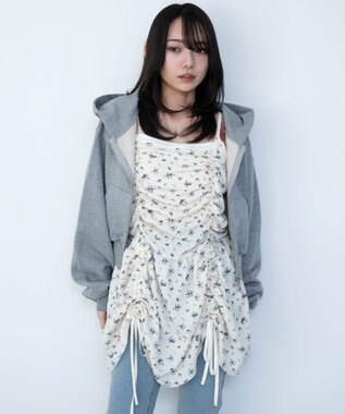 WEGO ドロストデザインキャミワンピース 柄2