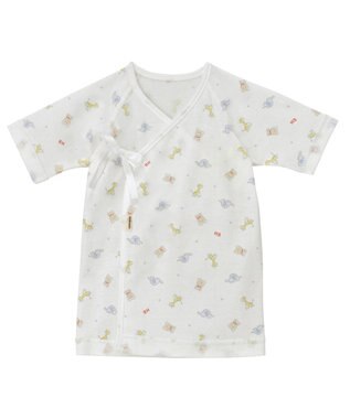 MIKI HOUSE HOT BISCUITS 肌着セット 通年用(総柄) マルチカラー