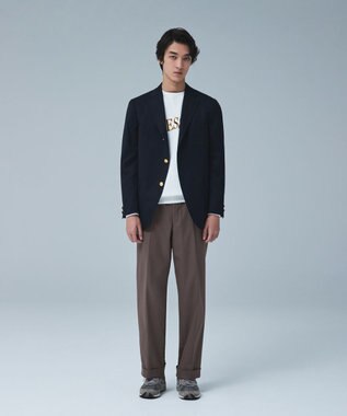 J.PRESS MEN “最初の一着“に選ばれる理由【 1st BLAZER】ウールポリエステル ライトギャバ ブレザー / 3B / New Authentic-Fit ネイビー系